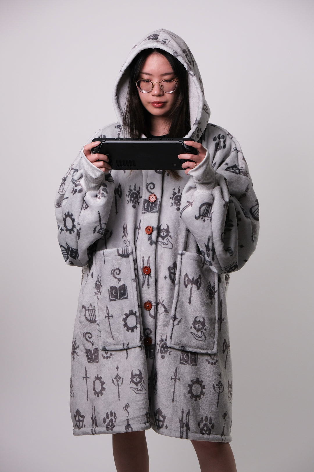 GAMER BLANKET HOODIE - FLEECE