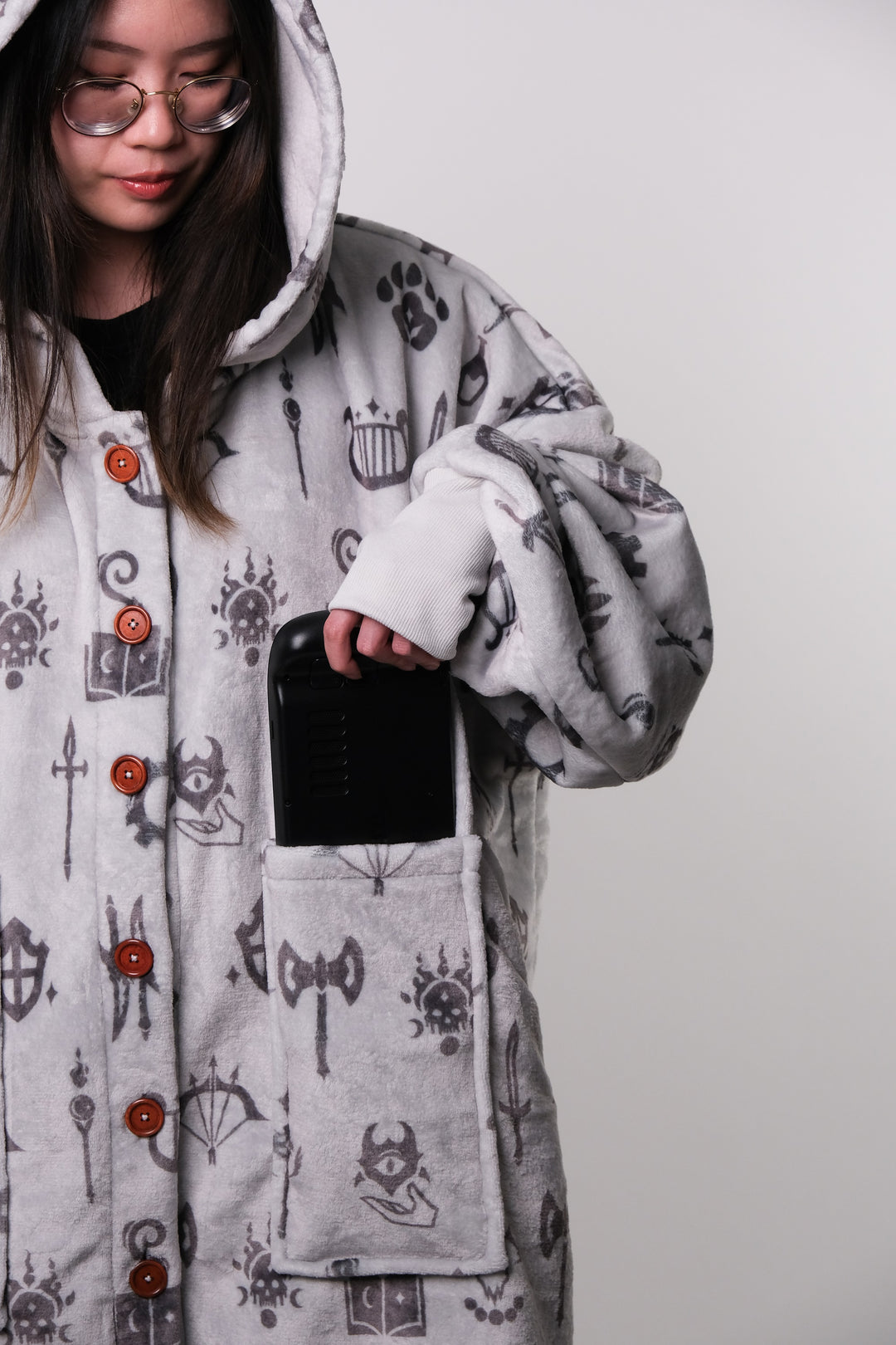 GAMER BLANKET HOODIE - FLEECE