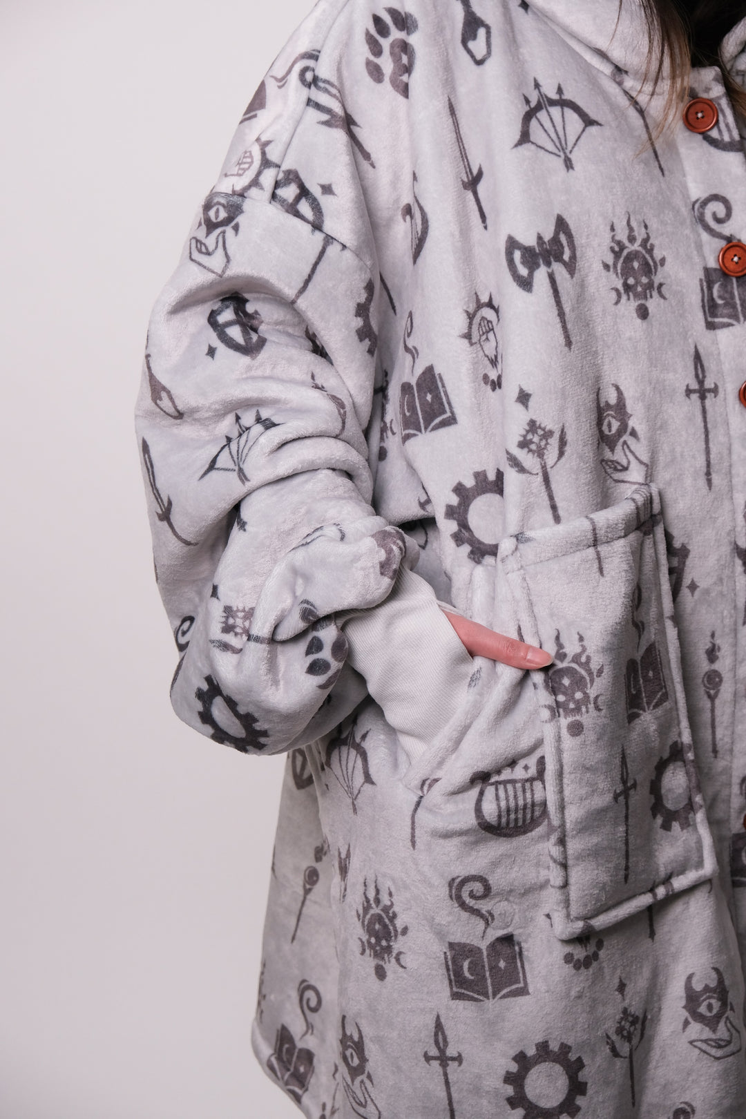 GAMER BLANKET HOODIE - FLEECE