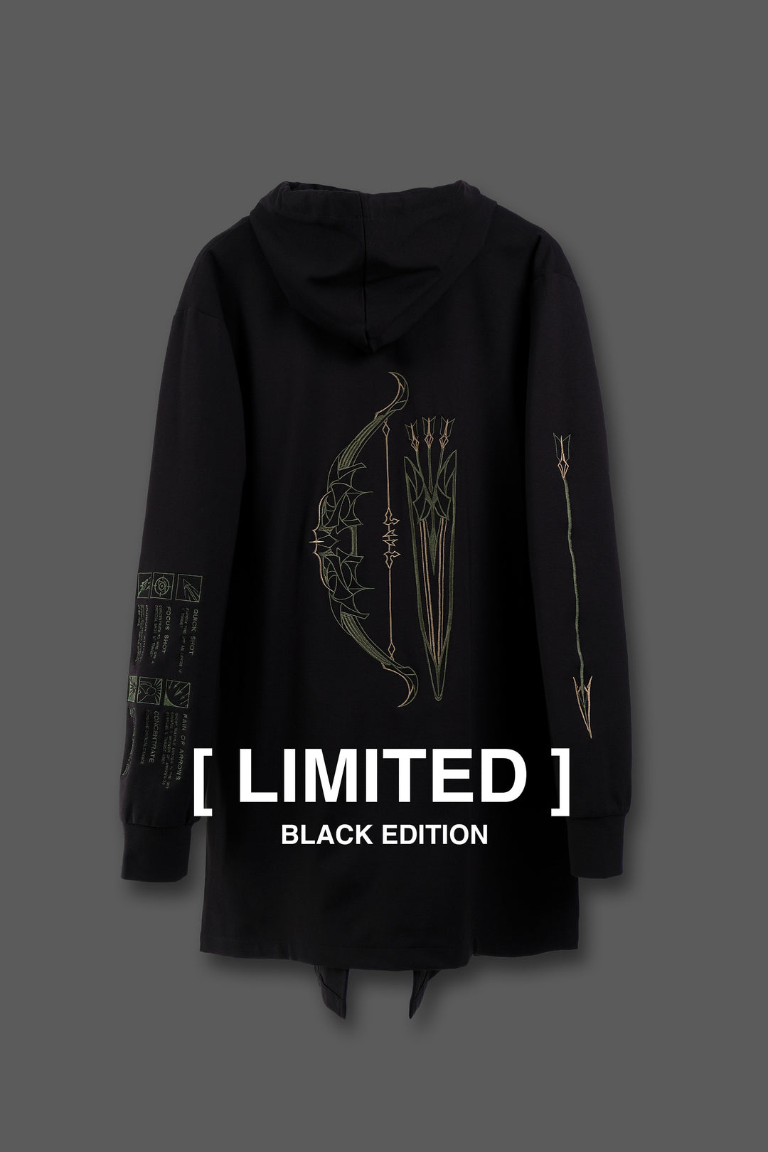 BLACK - ARCHER RPG CARDIGAN (LIMITED EDITION)