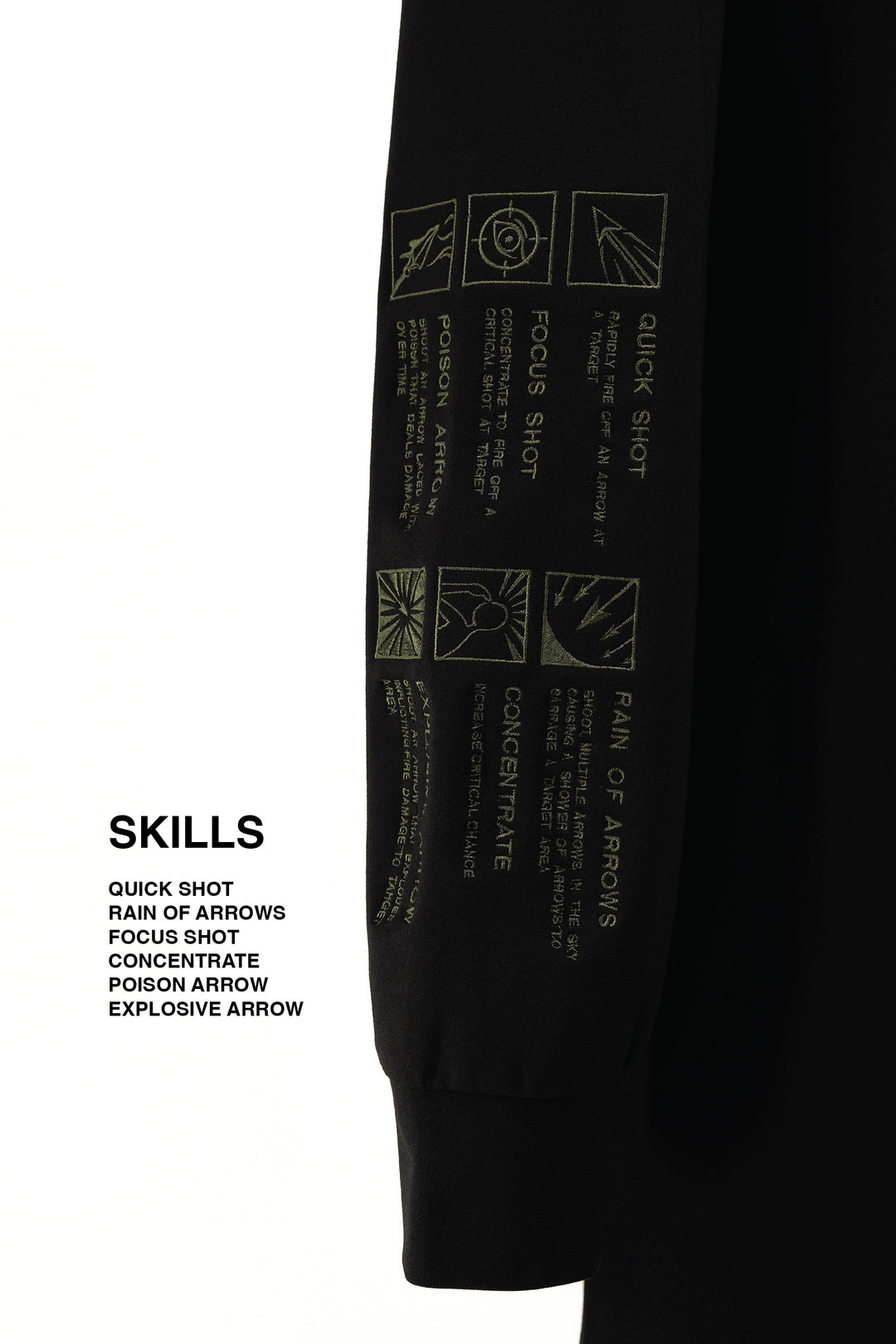 BLACK - ARCHER RPG CARDIGAN (LIMITED EDITION)