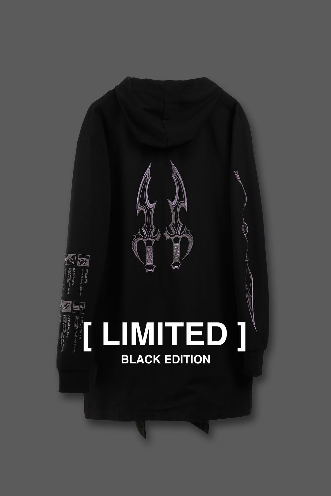 BLACK - ASSASSIN RPG CARDIGAN (LIMITED EDITION)