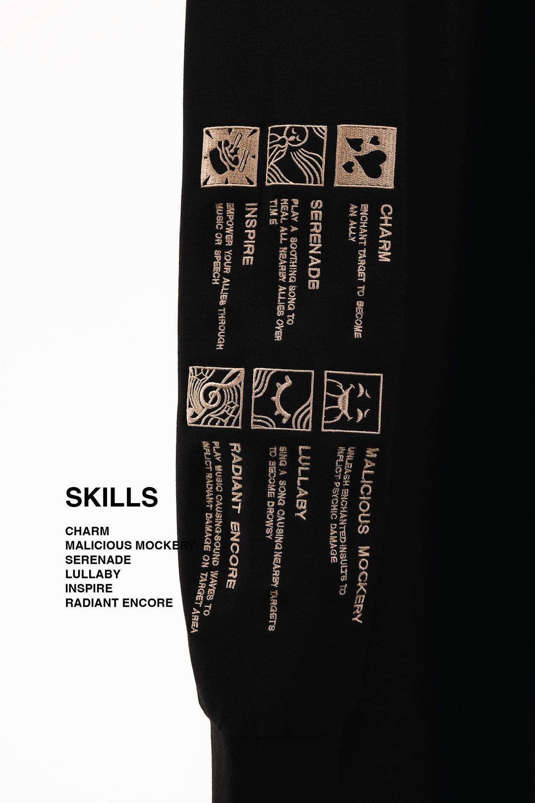 BLACK - BARD RPG CARDIGAN (LIMITED EDITION)