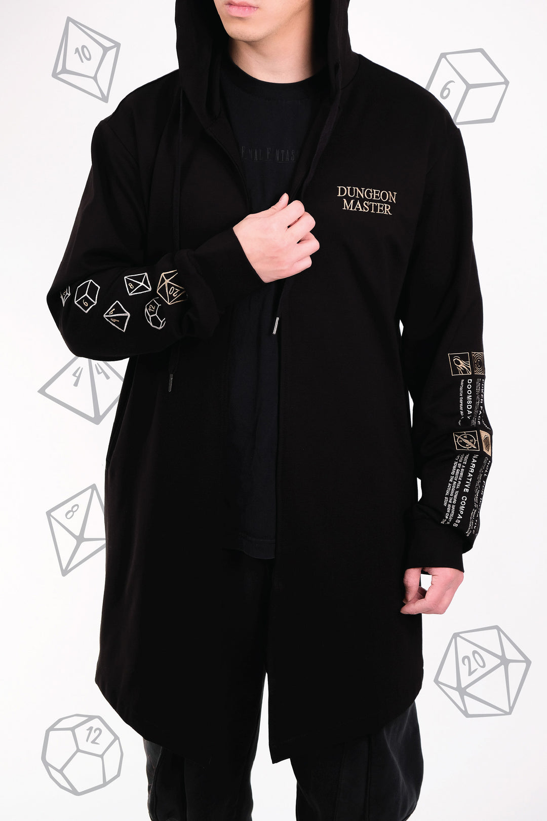 NEW - DUNGEON MASTER RPG CARDIGAN