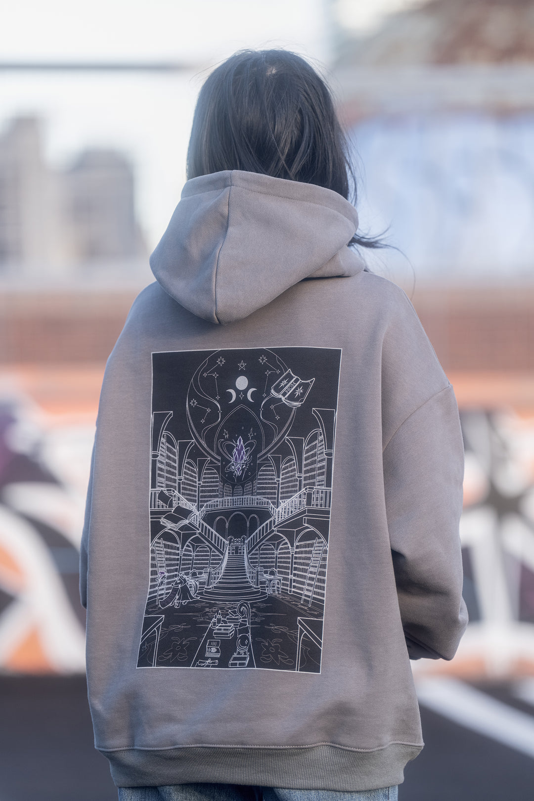 "LIBRARY" RPG LOCATION HOODIE