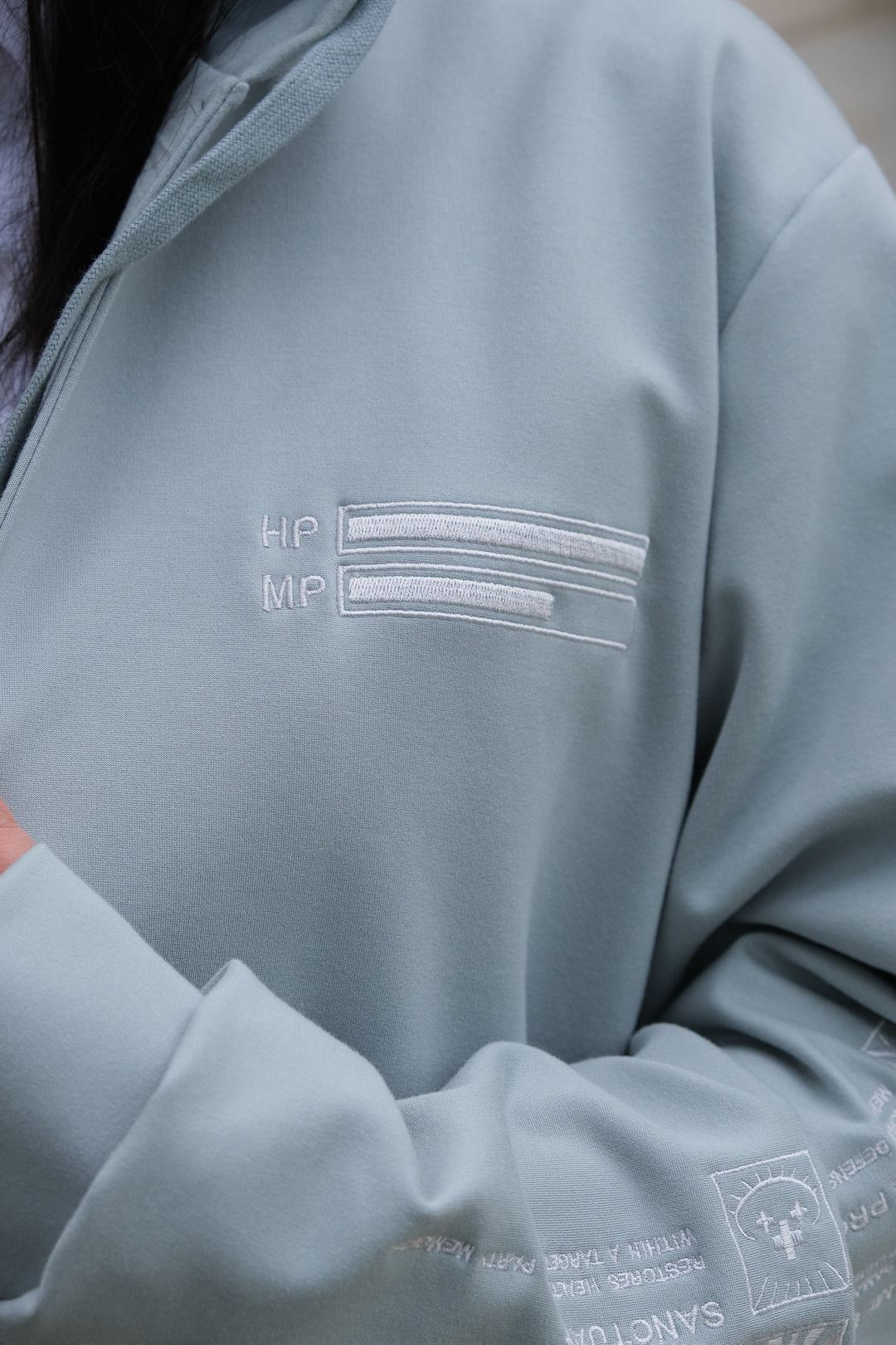 BLUE - HEALER RPG CARDIGAN (LEGENDARY)