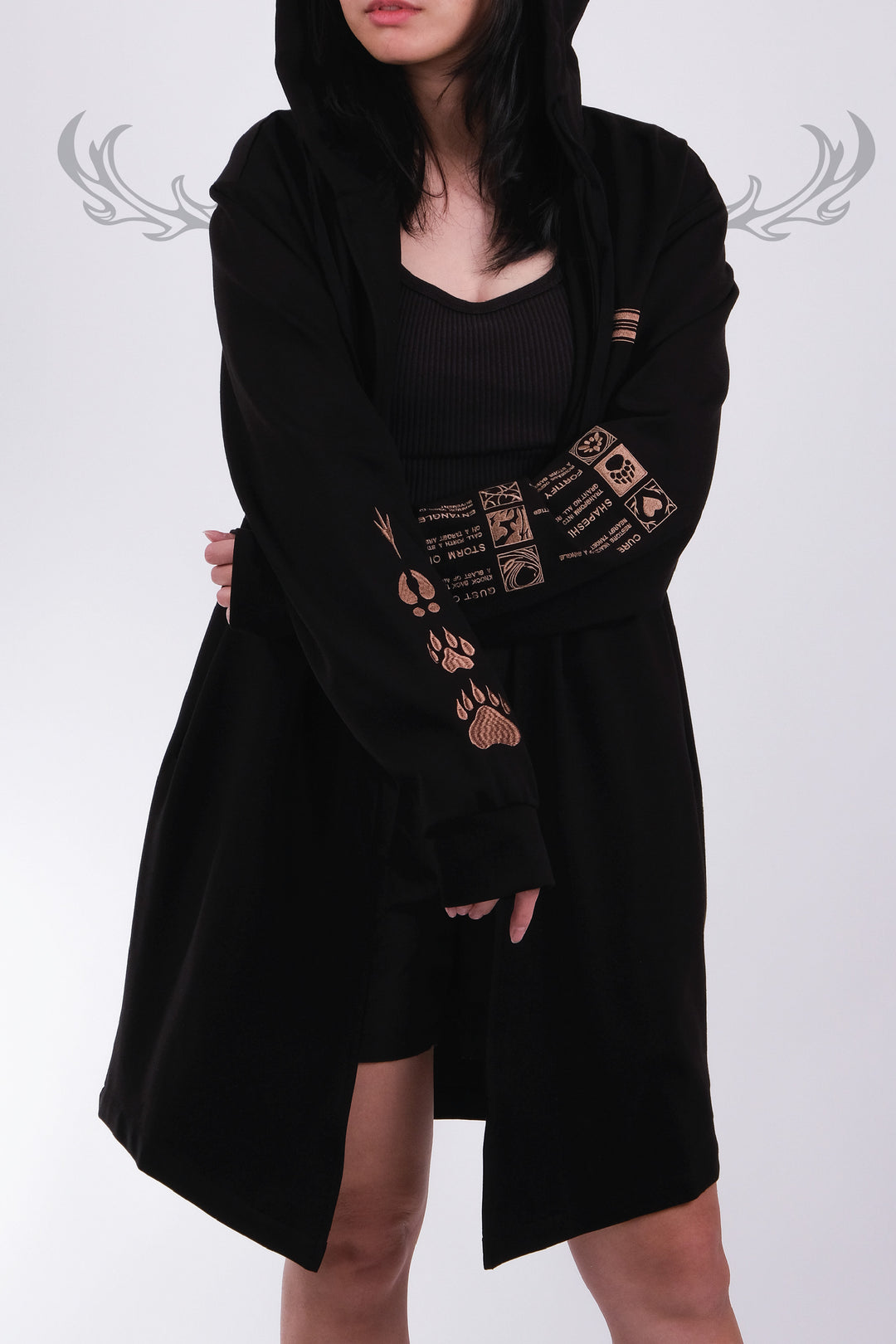 BLACK - DRUID RPG CARDIGAN (LIMITED EDITION)