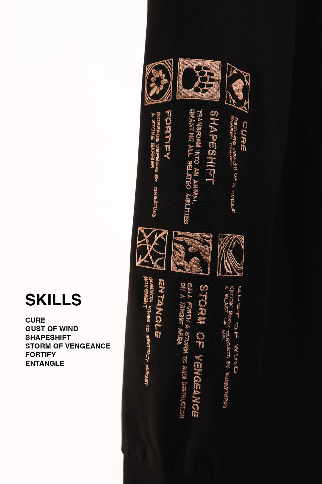 BLACK - DRUID RPG CARDIGAN (LIMITED EDITION)