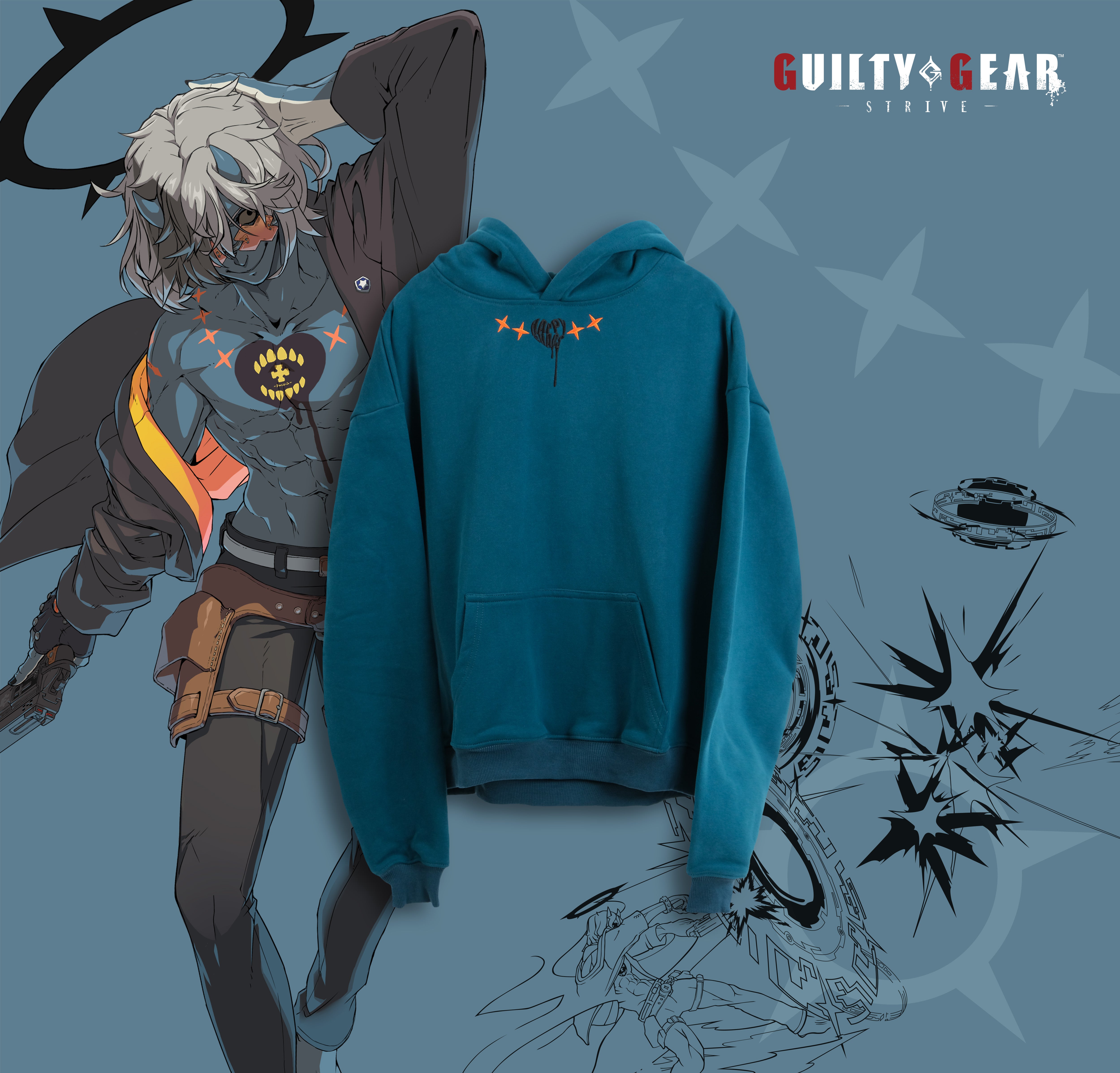 GUILTY GEAR -STRIVE- HAPPY CHAOS HOODIE – Torokami Apparel