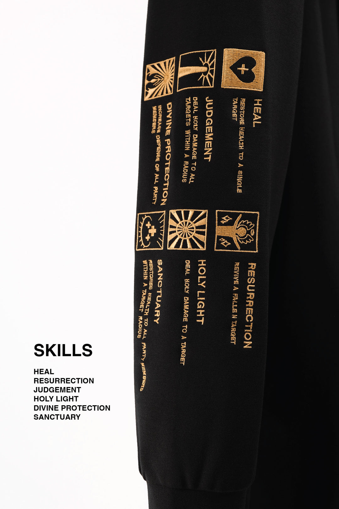 BLACK - HEALER RPG CARDIGAN (LIMITED EDITION)