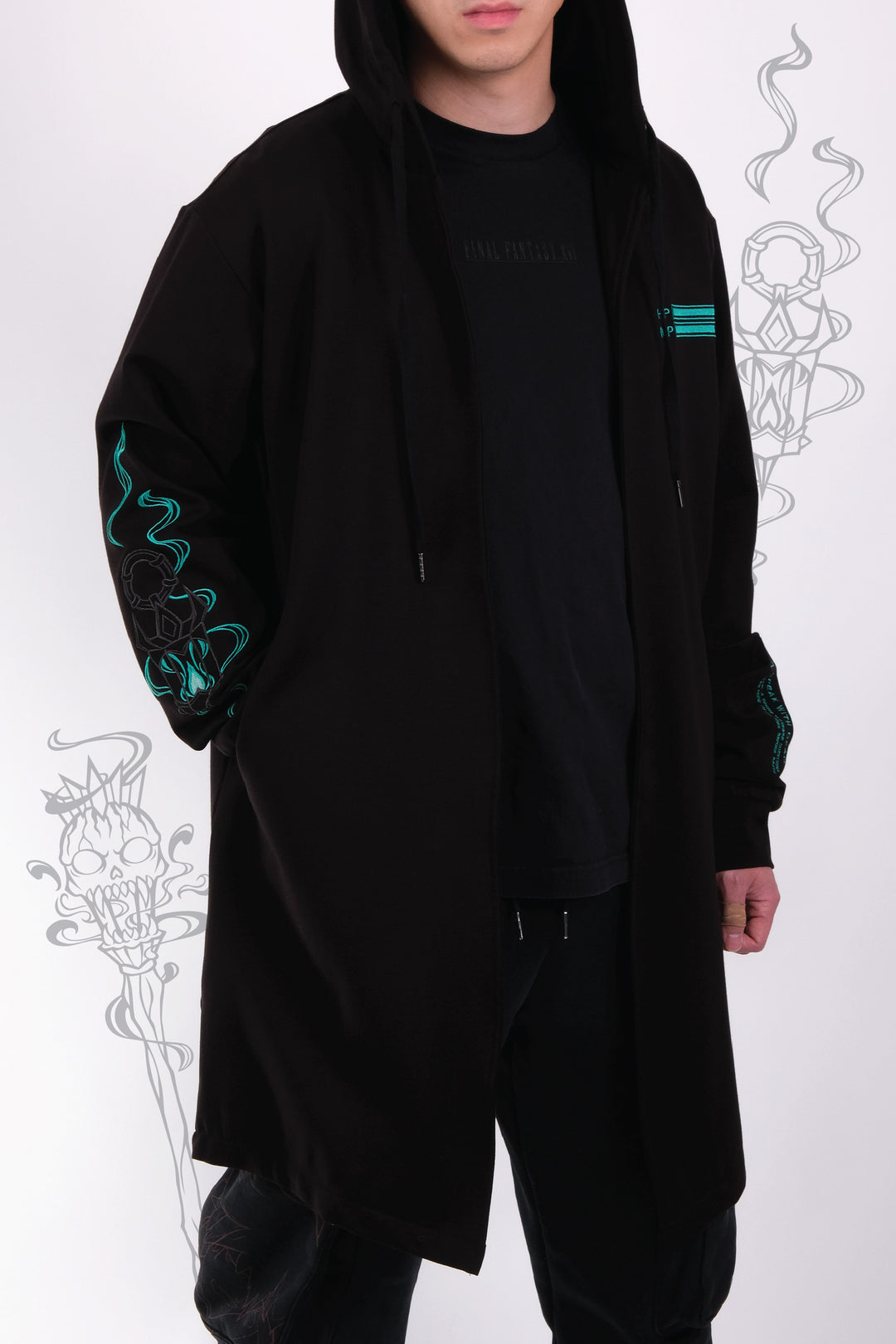 BLACK - NECROMANCER RPG CARDIGAN (LIMITED EDITION)