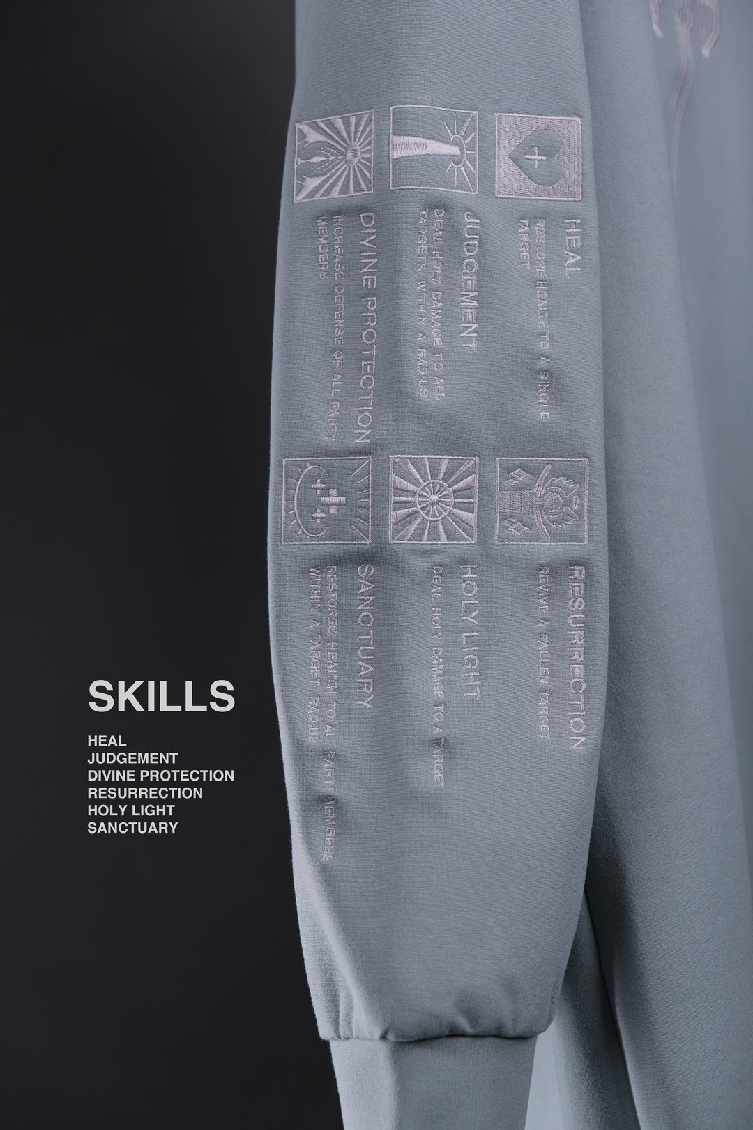 BLUE - HEALER RPG CARDIGAN (LEGENDARY)